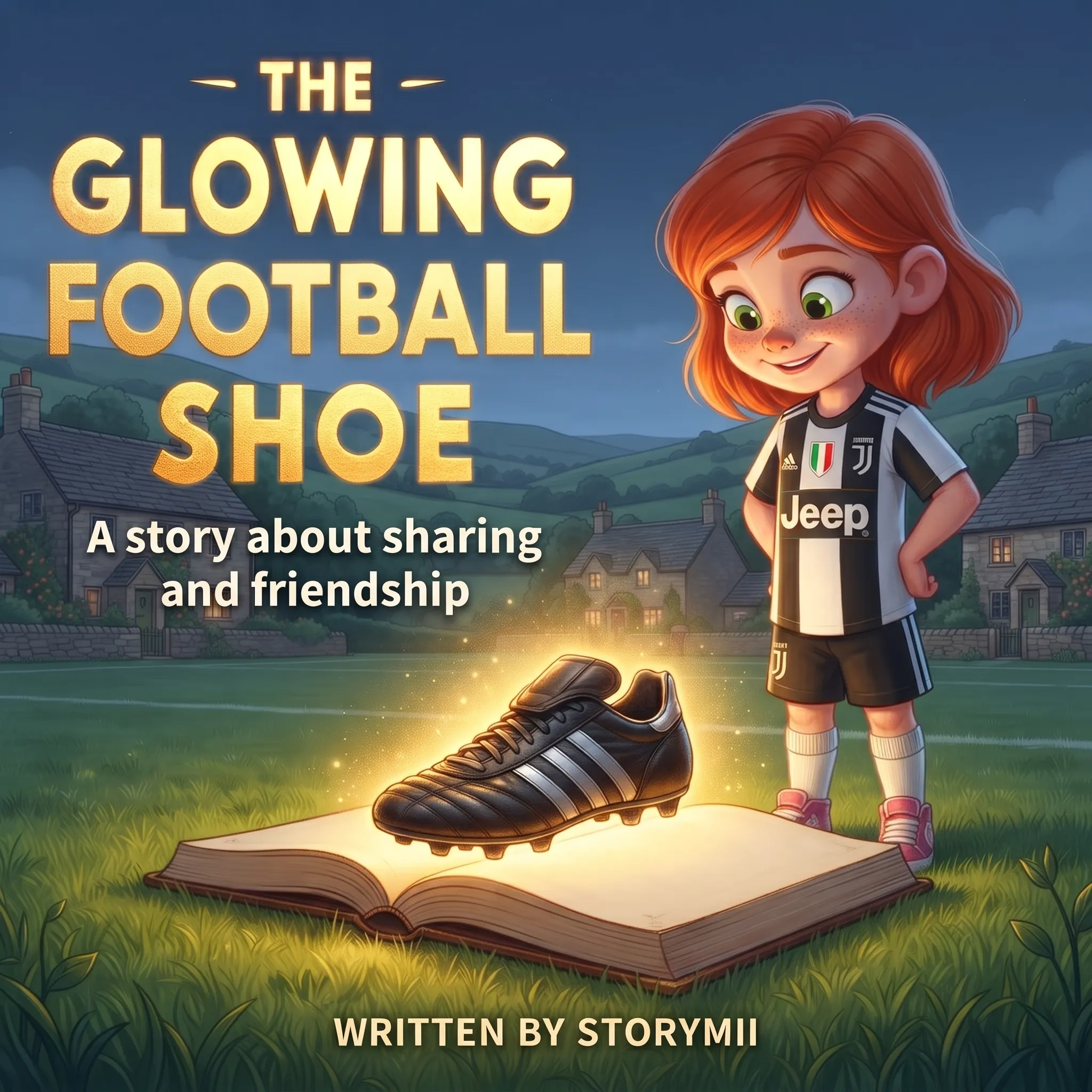 The Glowing Football Shoe